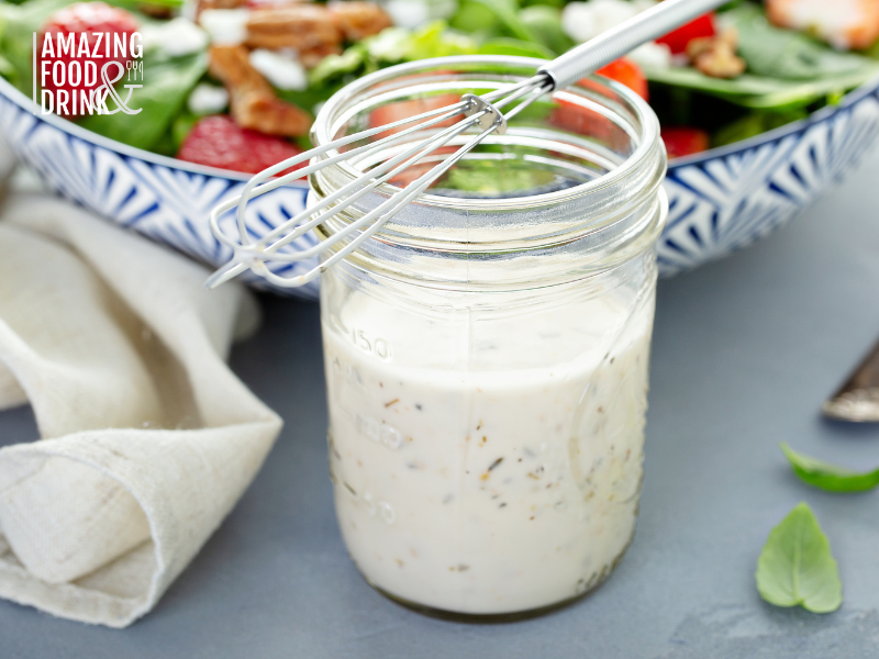 Proper Storage Methods for Dairy-Free Ranch Dressing