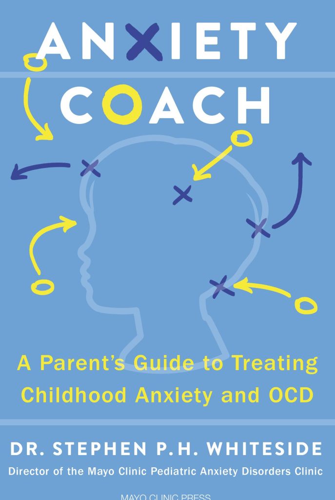Anxiety Coach book by Dr. Stephen Whiteside. 